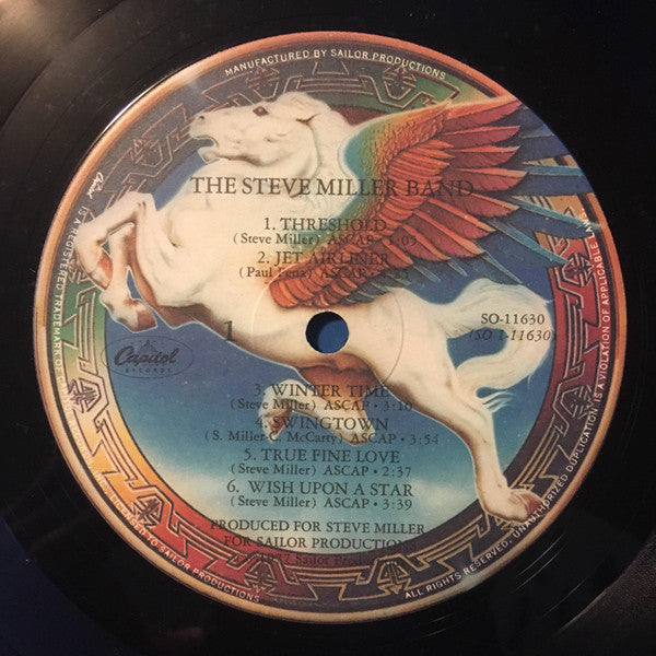 Steve Miller Band : Book Of Dreams (LP, Album, Ind)