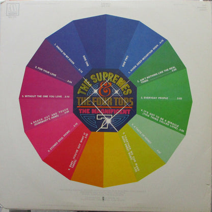 The Supremes & Four Tops : The Magnificent 7 (LP, Album, Gat)
