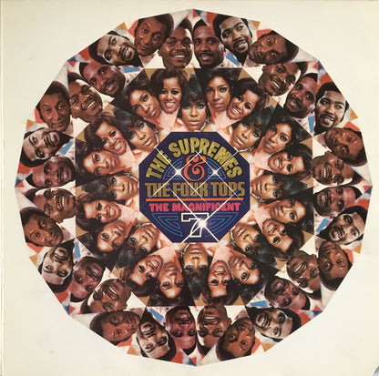 The Supremes & Four Tops : The Magnificent 7 (LP, Album, Gat)