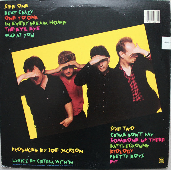 Joe Jackson Band : Beat Crazy (LP, Album, RE, San)