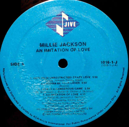 Millie Jackson : An Imitation Of Love (LP, Album)