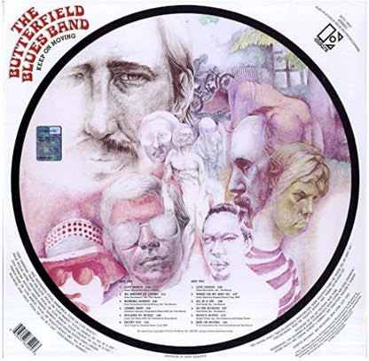 The Paul Butterfield Blues Band : Keep On Moving (LP, Album, Ltd, RE, Gol)