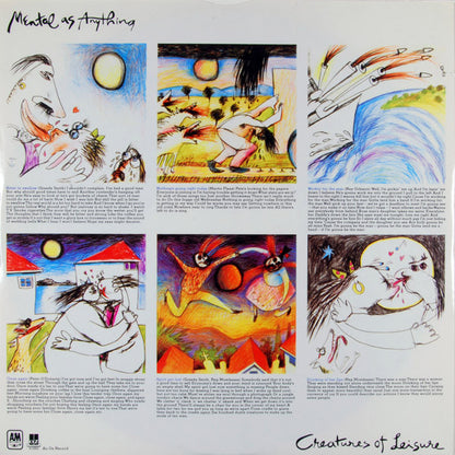 Mental As Anything : Creatures Of Leisure (LP, Album, Mon)