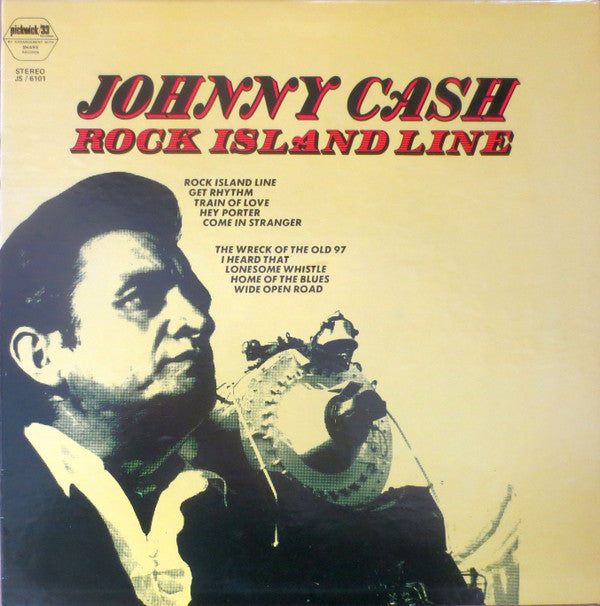 Johnny Cash : Rock Island Line (LP, Comp)