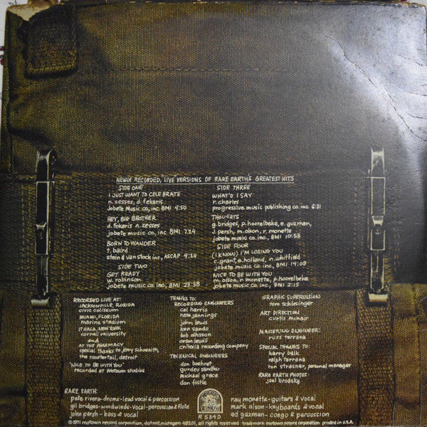 Rare Earth : Rare Earth In Concert (2xLP, Album)