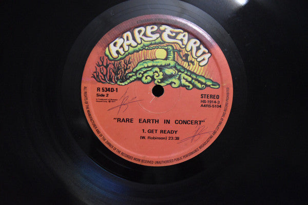 Rare Earth : Rare Earth In Concert (2xLP, Album)