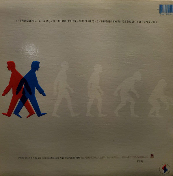 Supertramp : Brother Where You Bound (LP, Album, Tra)