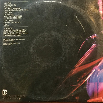 Harry Chapin : Greatest Stories - Live (2xLP, RE, AR )