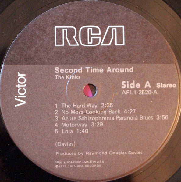 The Kinks : Second Time Around (LP, Comp)
