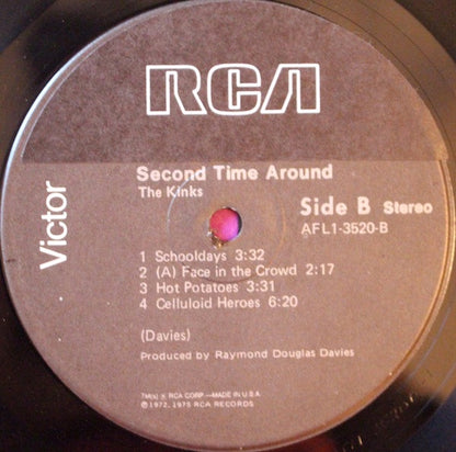 The Kinks : Second Time Around (LP, Comp)