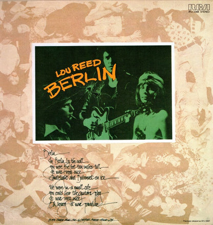 Lou Reed : Berlin (LP, Album, RE, Ind)