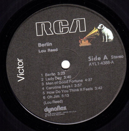 Lou Reed : Berlin (LP, Album, RE, Ind)