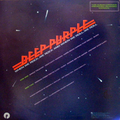 Deep Purple : When We Rock, We Rock And When We Roll, We Roll (LP, Comp, Gol)
