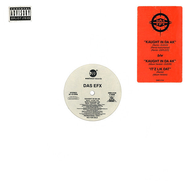 Das EFX : Kaught In Da Ak (12", Promo)