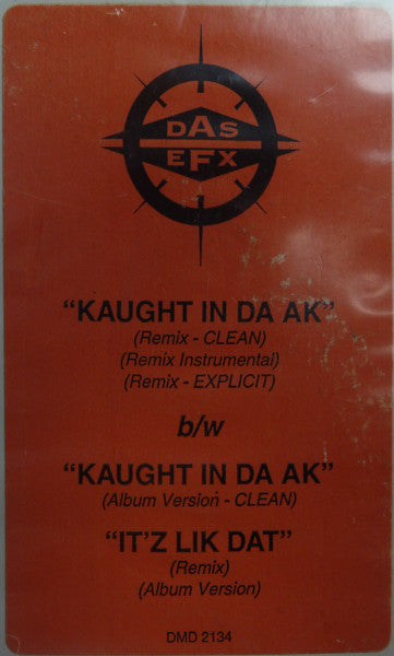 Das EFX : Kaught In Da Ak (12", Promo)