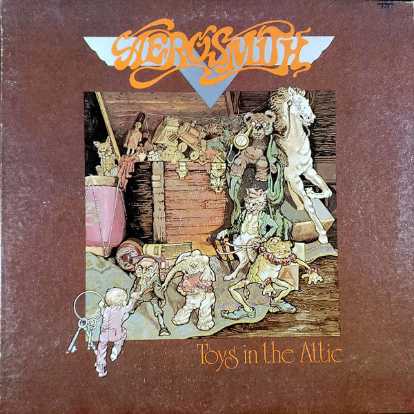 Aerosmith : Toys In The Attic (LP, Album, Fir)