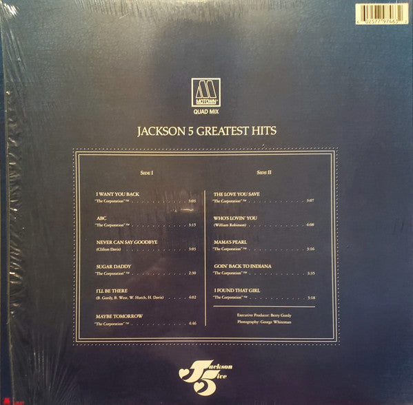 The Jackson 5 : Greatest Hits  (LP, Comp, RE, RM)
