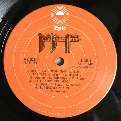 Beck, Bogert & Appice : Beck, Bogert & Appice (LP, Album, Mixed, Ter)