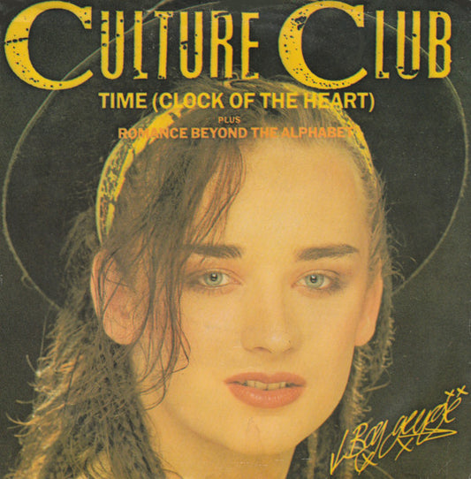 Culture Club : Time (Clock Of The Heart) (7", Single, Styrene, Pit)