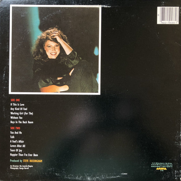 Melissa Manchester : For The Working Girl (LP, Album, Mon)