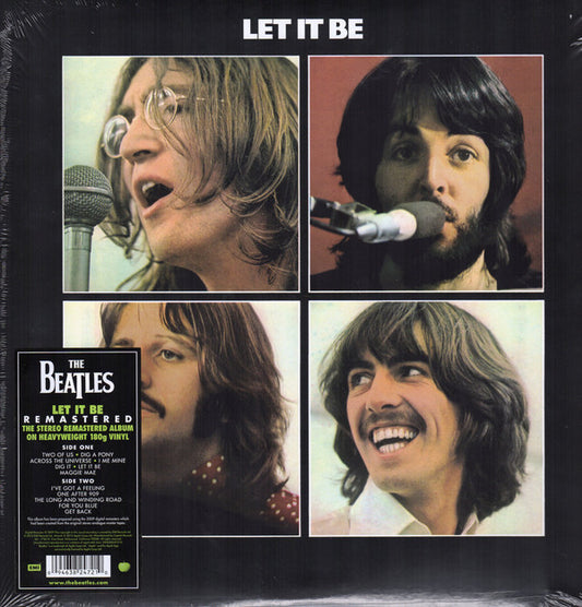 The Beatles : Let It Be (LP, Album, RE, RM, 180)