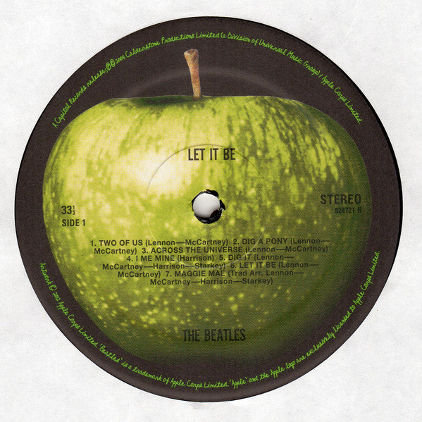 The Beatles : Let It Be (LP, Album, RE, RM, 180)