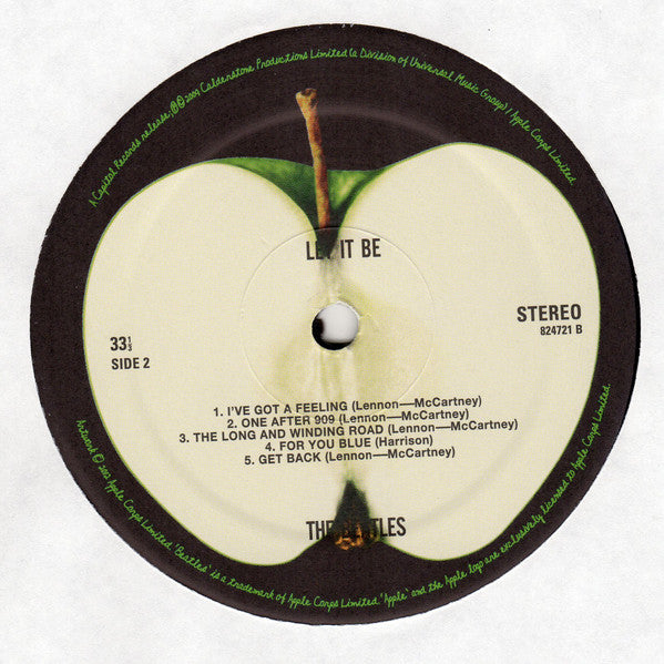 The Beatles : Let It Be (LP, Album, RE, RM, 180)