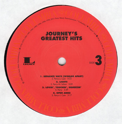 Journey : Greatest Hits (2xLP, Comp, RE, RM, RP, 180)