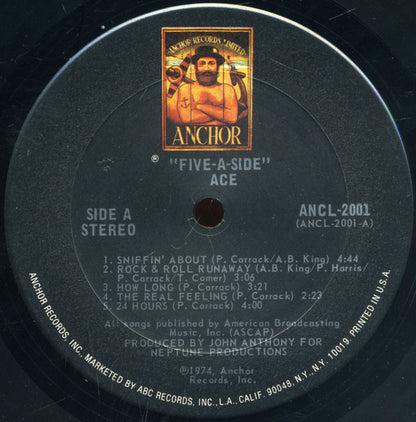 Ace (7) : Five-A-Side (LP, Album,  Sa)