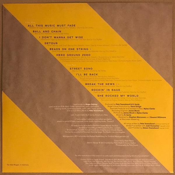 The Who : Who (LP, Album, 180)