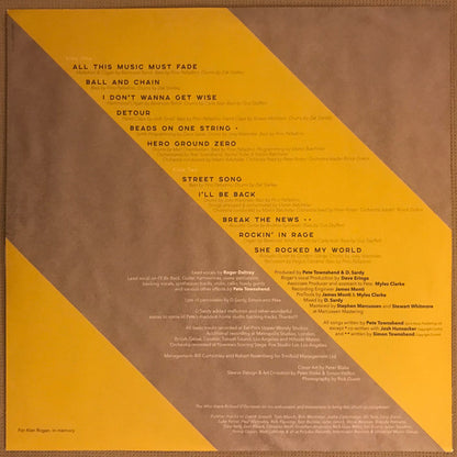 The Who : Who (LP, Album, 180)