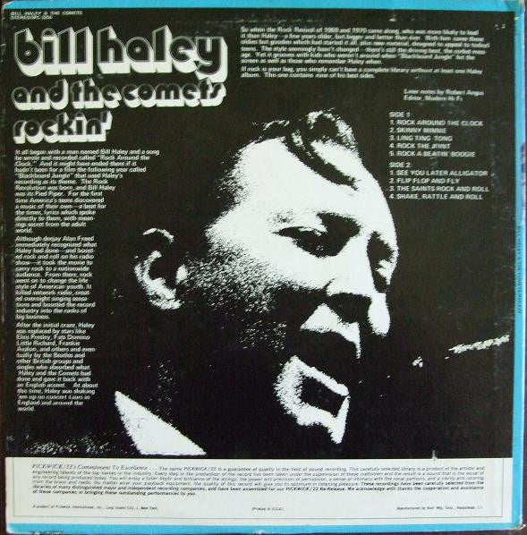 Bill Haley And His Comets : Rockin' (LP, Comp, Sil)