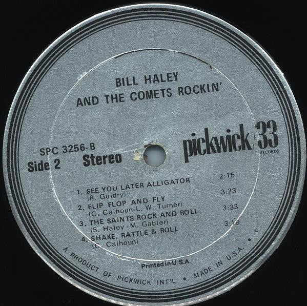 Bill Haley And His Comets : Rockin' (LP, Comp, Sil)