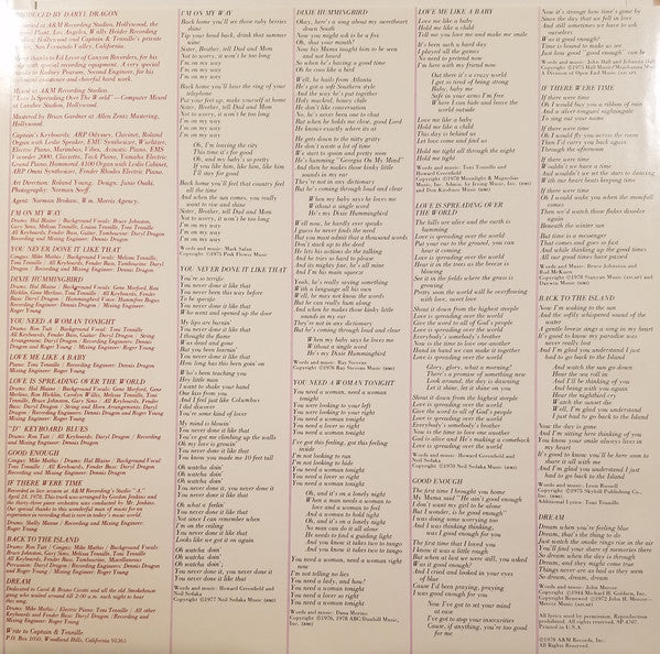 Captain And Tennille : Dream (LP, Album, Ric)