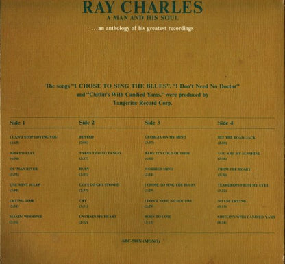 Ray Charles : A Man And His Soul (2xLP, Comp, Mono, Ltd, Gat)