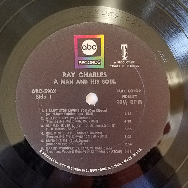 Ray Charles : A Man And His Soul (2xLP, Comp, Mono, Ltd, Gat)