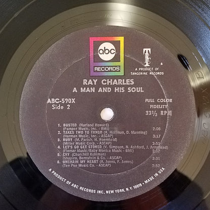 Ray Charles : A Man And His Soul (2xLP, Comp, Mono, Ltd, Gat)