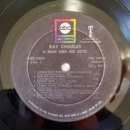 Ray Charles : A Man And His Soul (2xLP, Comp, Mono, Ltd, Gat)