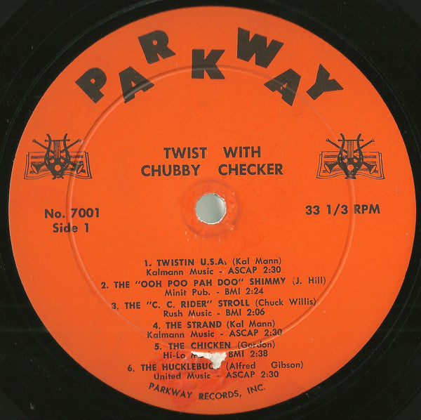 Chubby Checker : Twist With Chubby Checker (LP, Album)