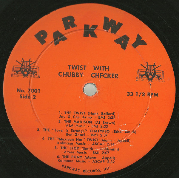 Chubby Checker : Twist With Chubby Checker (LP, Album)