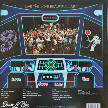 Drivin' N' Cryin' : Live The Love Beautiful Live (2xLP, Album, Opa)