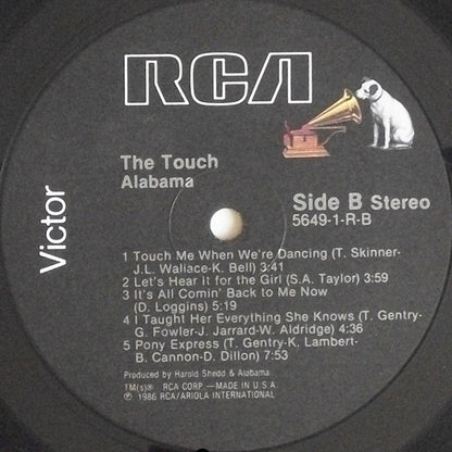 Alabama : The Touch (LP, Album, Ind)