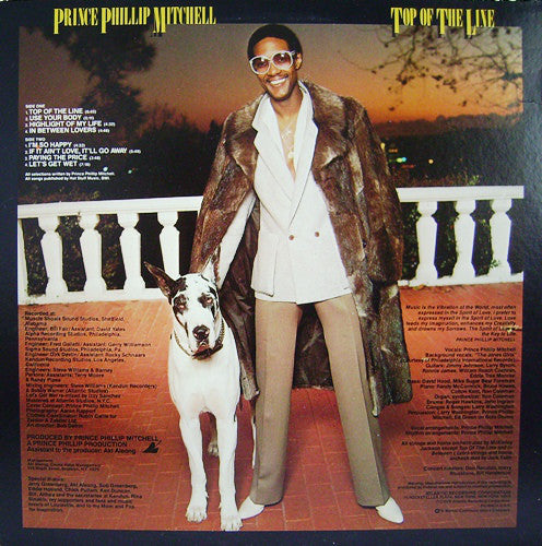 Phillip Mitchell : Top Of The Line (LP, Album, Mon)