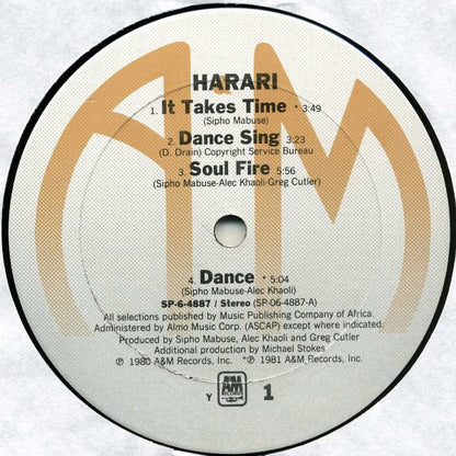 Harari : Harari (LP, Album)