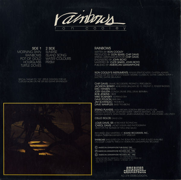 Ron Cooley : Rainbows (LP)