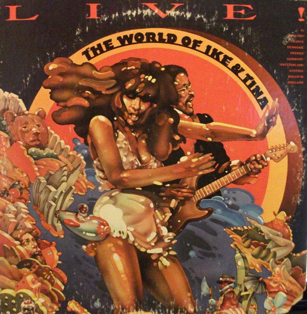 Ike & Tina Turner : The World Of Ike & Tina (2xLP, Gat)
