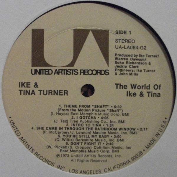 Ike & Tina Turner : The World Of Ike & Tina (2xLP, Gat)