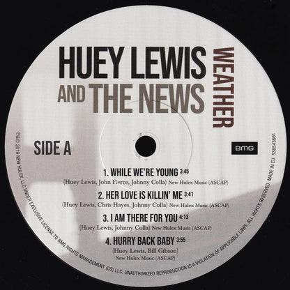 Huey Lewis & The News : Weather (LP, Album)