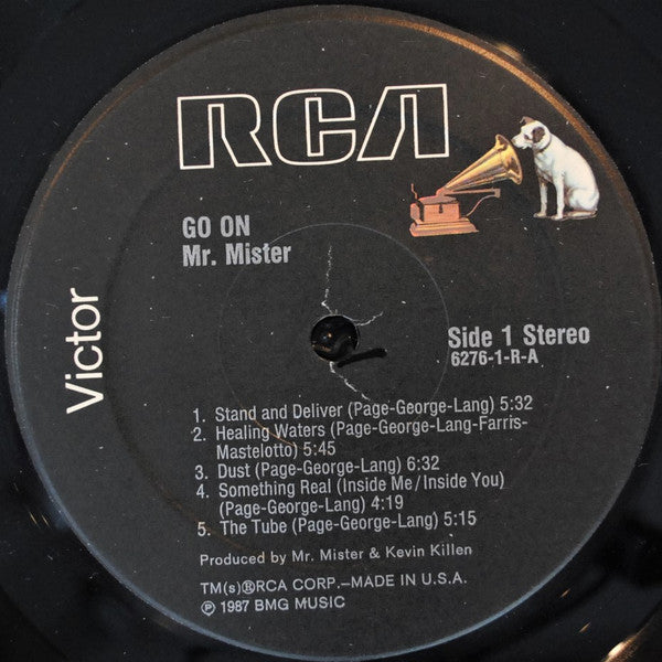 Mr. Mister : Go On ... (LP, Album, EDP)