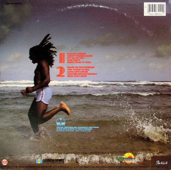 Eddy Grant : Killer On The Rampage (LP, Album, RE, Pit)